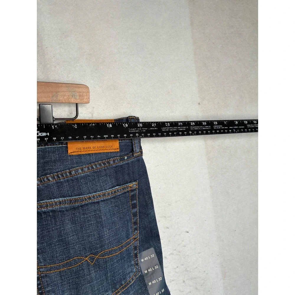 NWT Lucky Brand 367 Vintage Boot Jeans Mens 40x32 Riverneck Blue Denim 7M11743